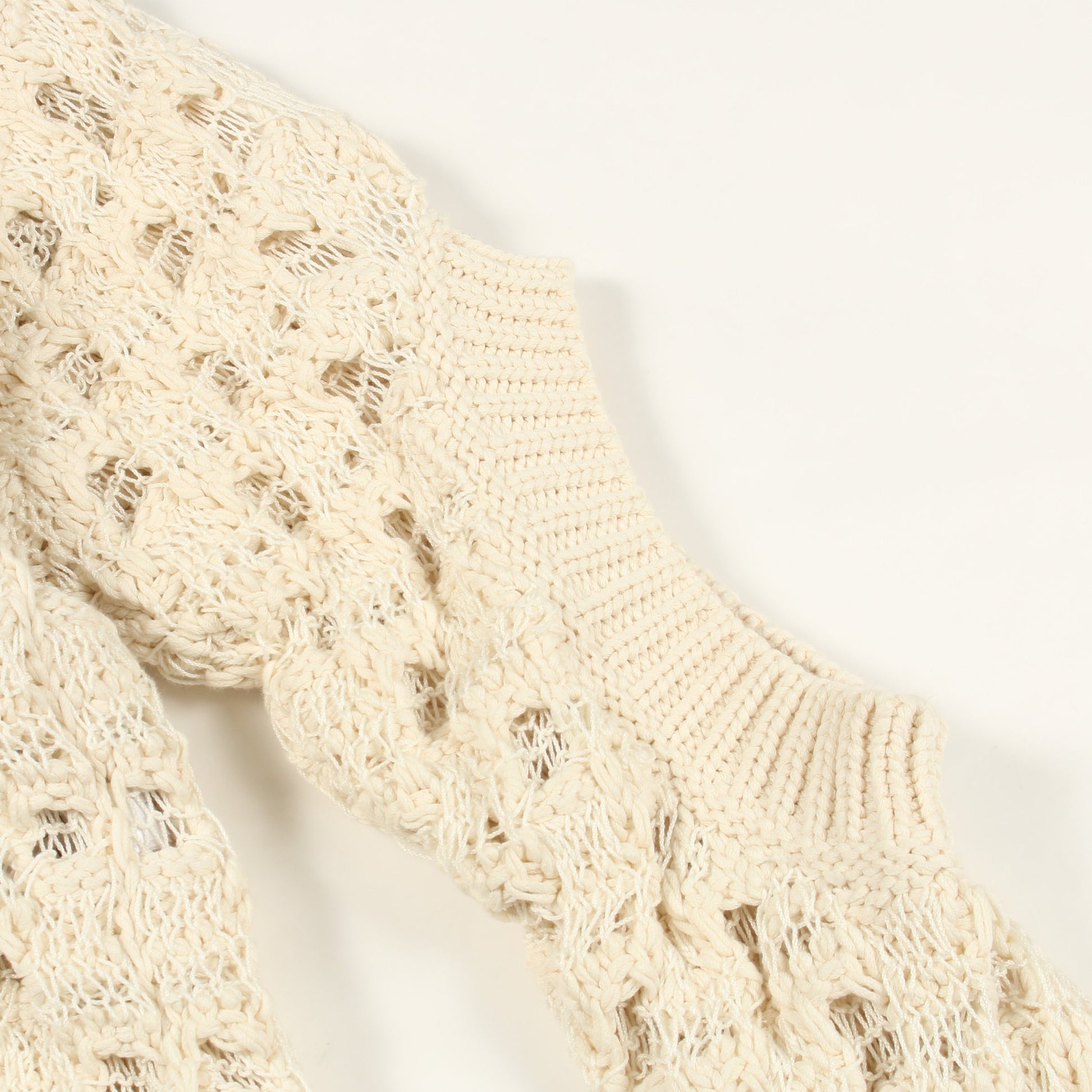 ローゲージ ニット Vネック コットン アイボリー ステラマッカートニー トップス Stella McCartney