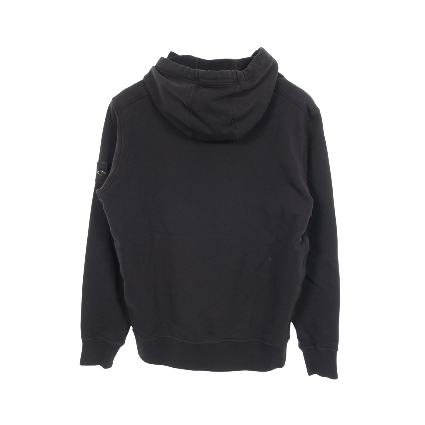プルオーバーパーカー コットン ブラック ストーンアイランド トップス Stone Island