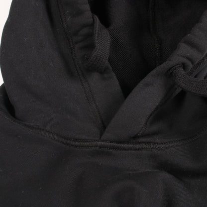 プルオーバーパーカー コットン ブラック ストーンアイランド トップス Stone Island