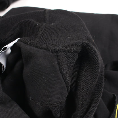 プルオーバーパーカー コットン ブラック ストーンアイランド トップス Stone Island