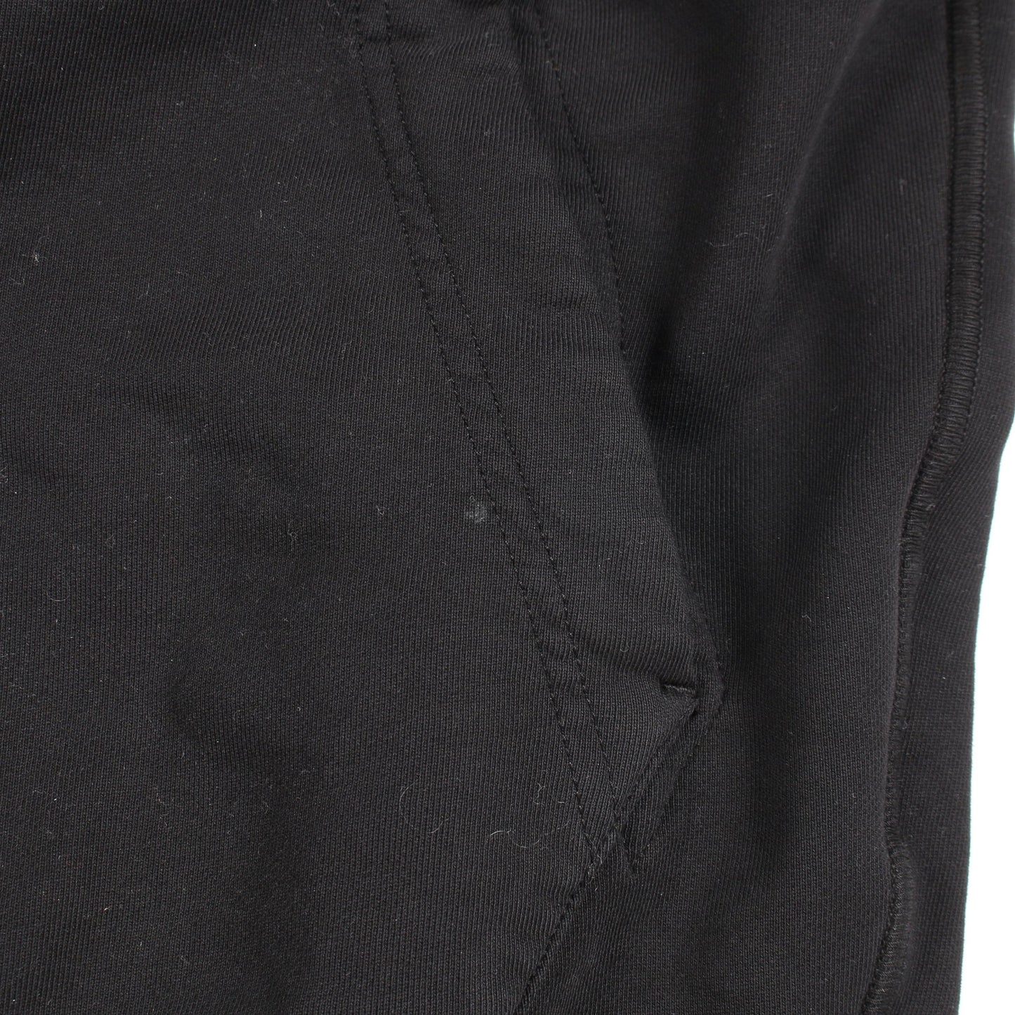 プルオーバーパーカー コットン ブラック ストーンアイランド トップス Stone Island