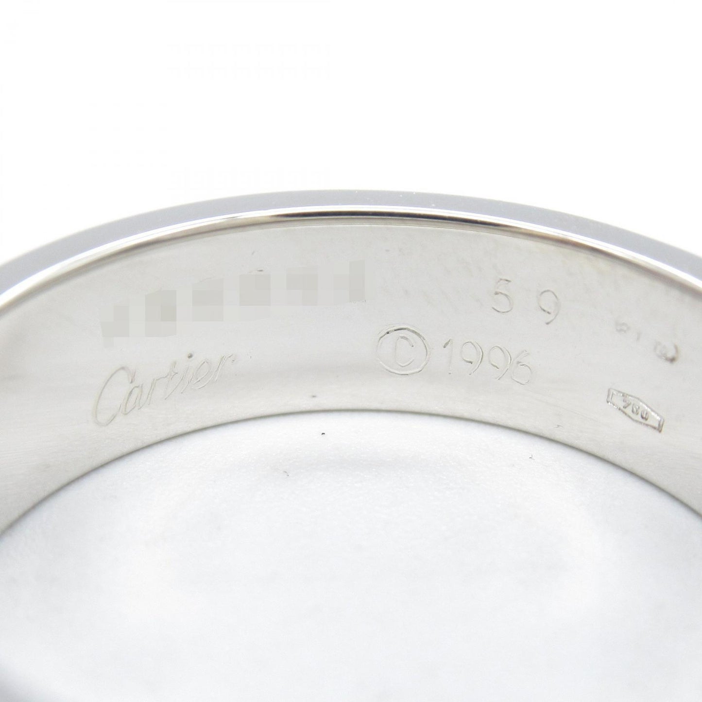 ラブリング リング 指輪 K18WG ホワイトゴールド カルティエ アクセサリー Cartier