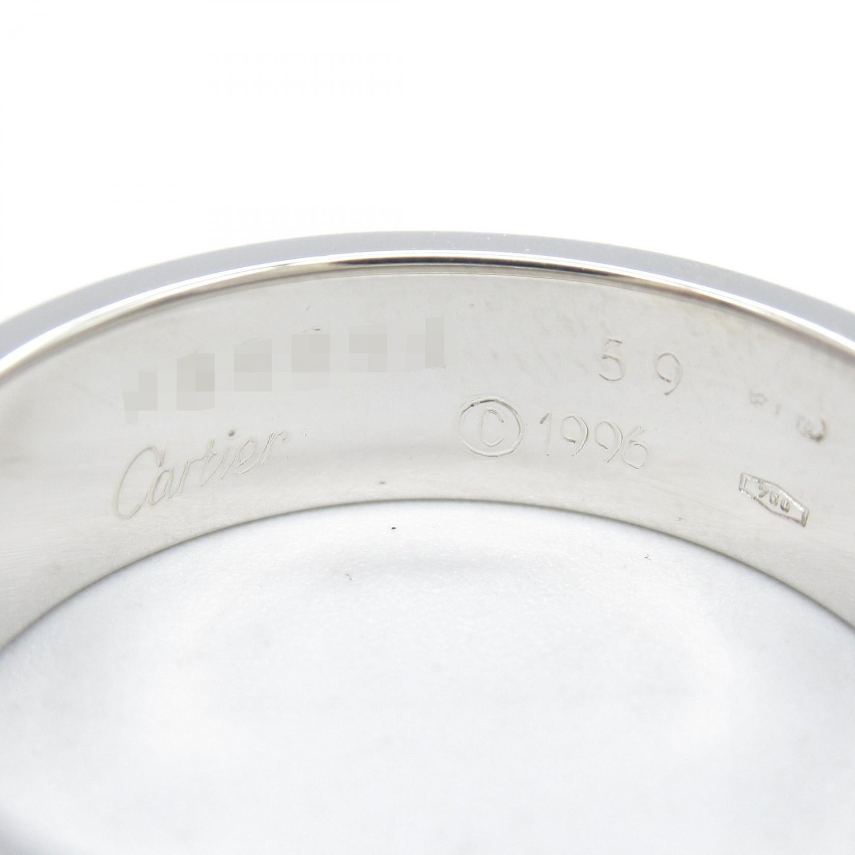 ラブリング リング 指輪 K18WG ホワイトゴールド カルティエ アクセサリー Cartier