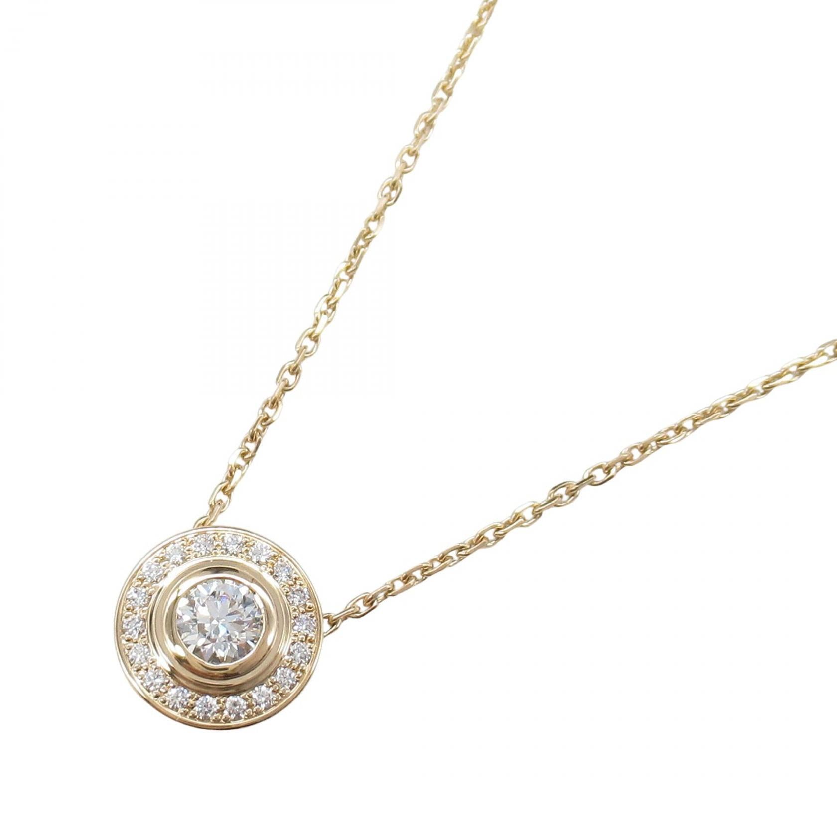ダムール ネックレス ダイヤ ネックレス K18PG ダイヤモンド ピンクゴールド クリア カルティエ アクセサリー Cartier