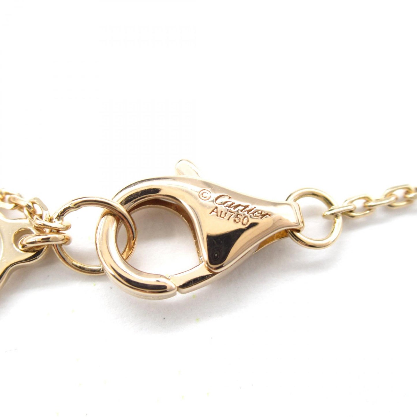 ダムール ネックレス ダイヤ ネックレス K18PG ダイヤモンド ピンクゴールド クリア カルティエ アクセサリー Cartier