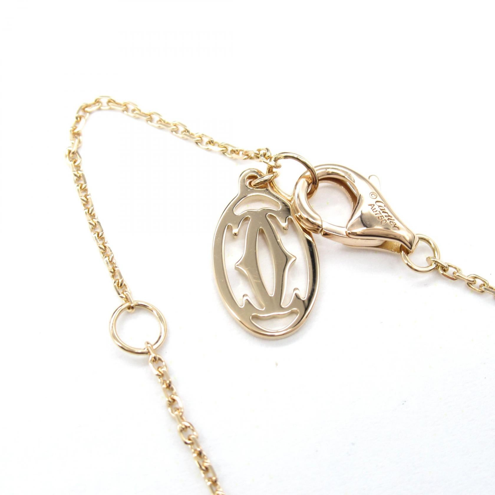 ダムール ネックレス ダイヤ ネックレス K18PG ダイヤモンド ピンクゴールド クリア カルティエ アクセサリー Cartier