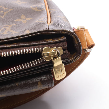 ヴィバシテPM モノグラム ショルダーバッグ PVC レザー ブラウン ルイヴィトン バッグ LOUIS VUITTON