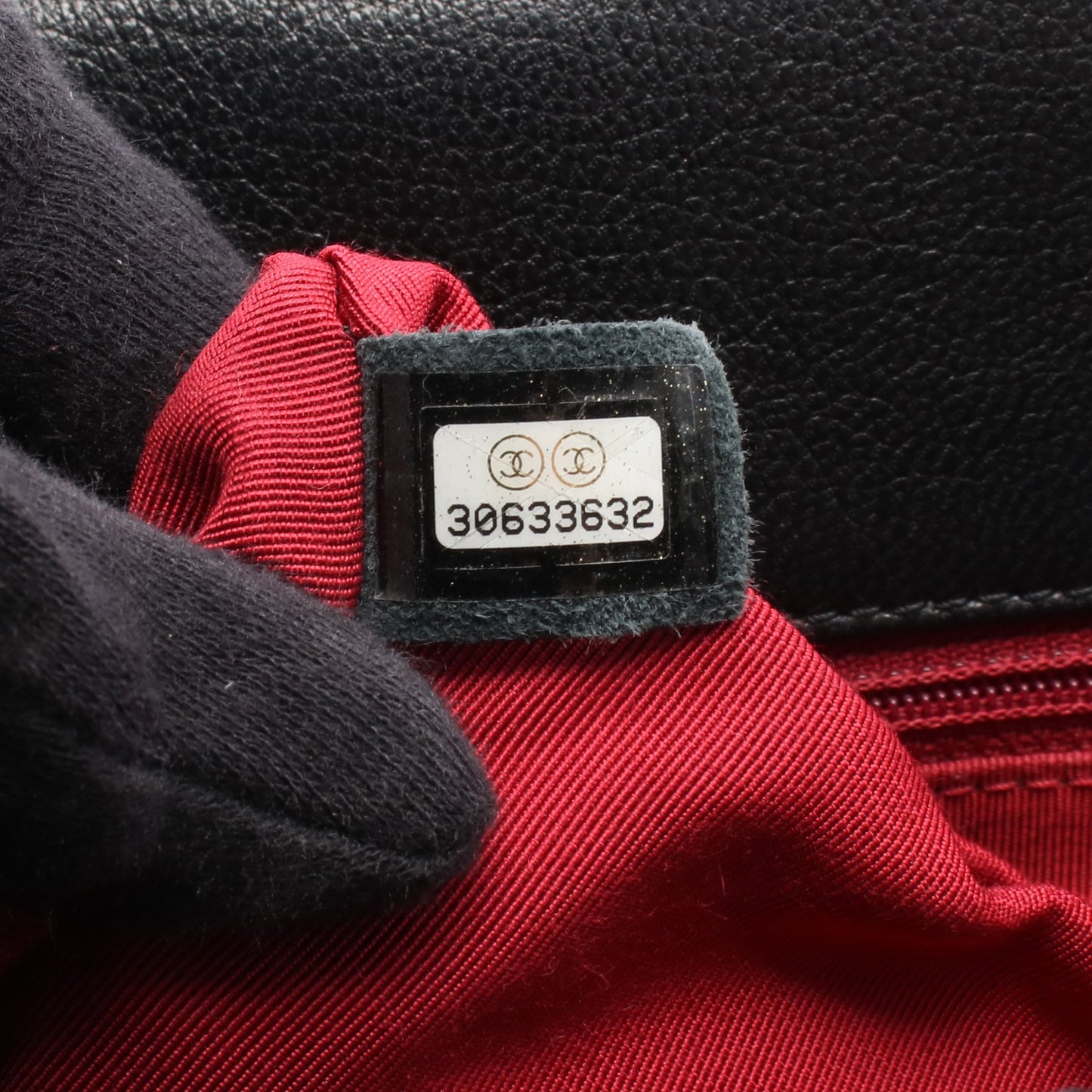 19 ディズヌフ マトラッセ チェーンショルダーバッグ レザー ブラック コンビ金具 2WAY シャネル バッグ CHANEL