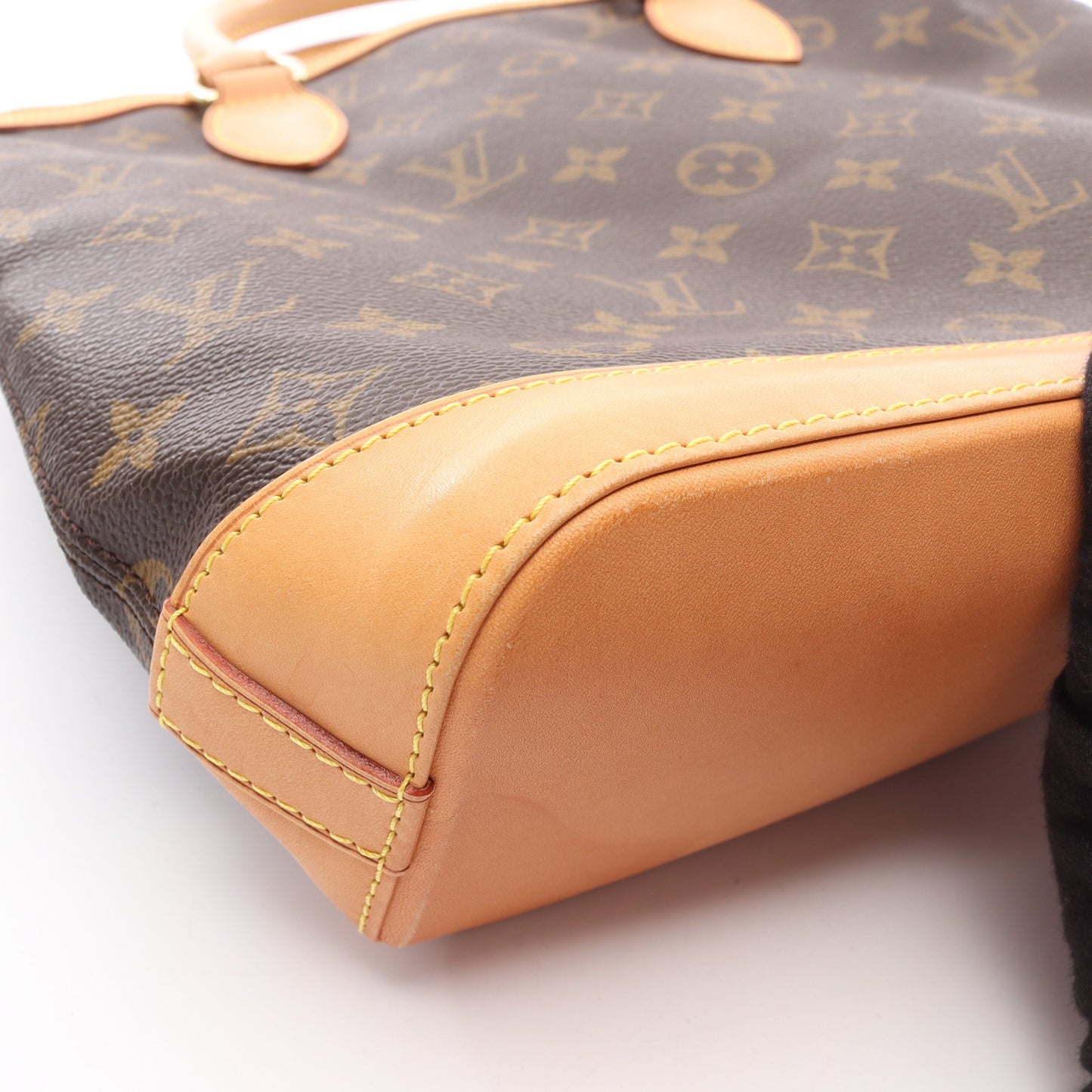 ロックイット モノグラム ハンドバッグ PVC レザー ブラウン ルイヴィトン バッグ LOUIS VUITTON