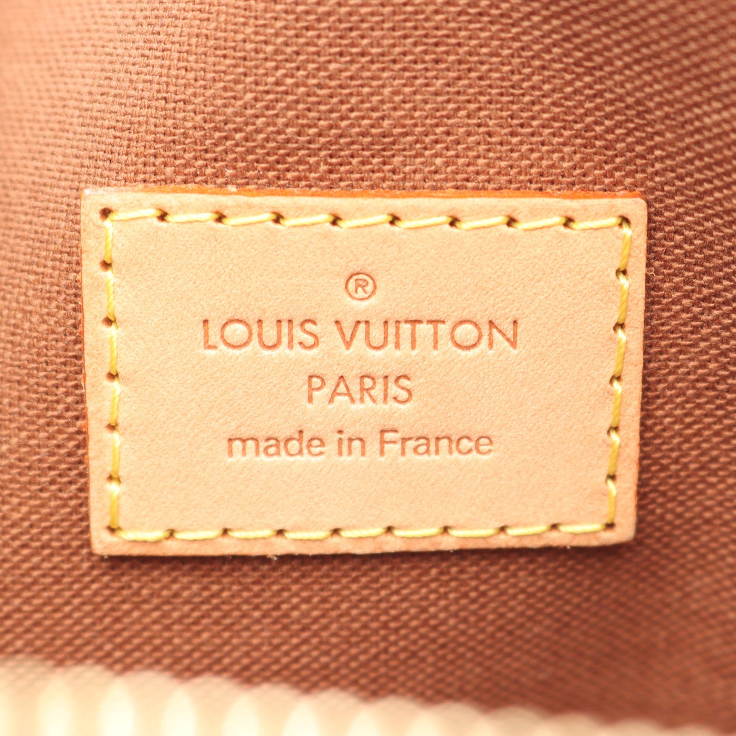 ロックイット モノグラム ハンドバッグ PVC レザー ブラウン ルイヴィトン バッグ LOUIS VUITTON