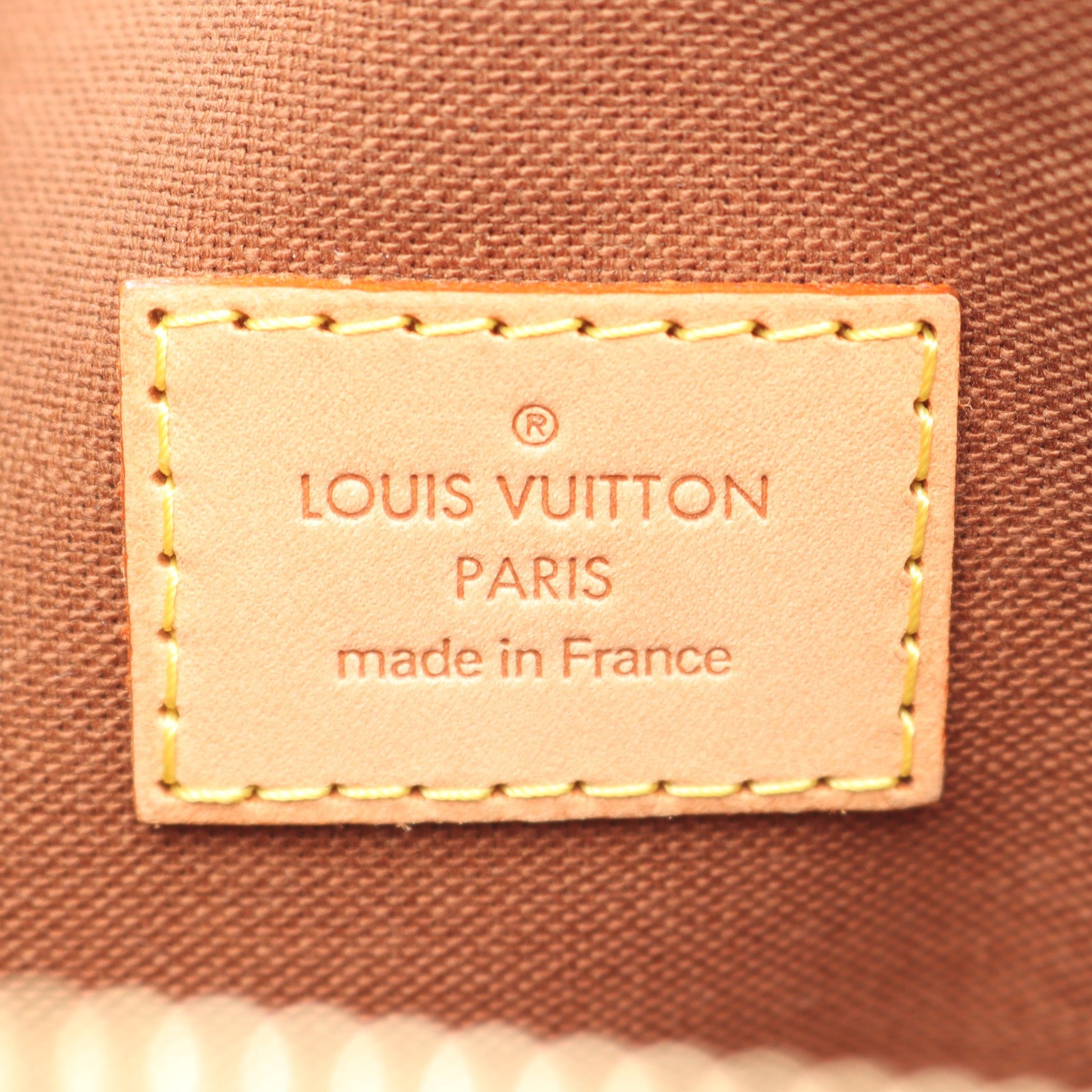 ロックイット モノグラム ハンドバッグ PVC レザー ブラウン ルイヴィトン バッグ LOUIS VUITTON