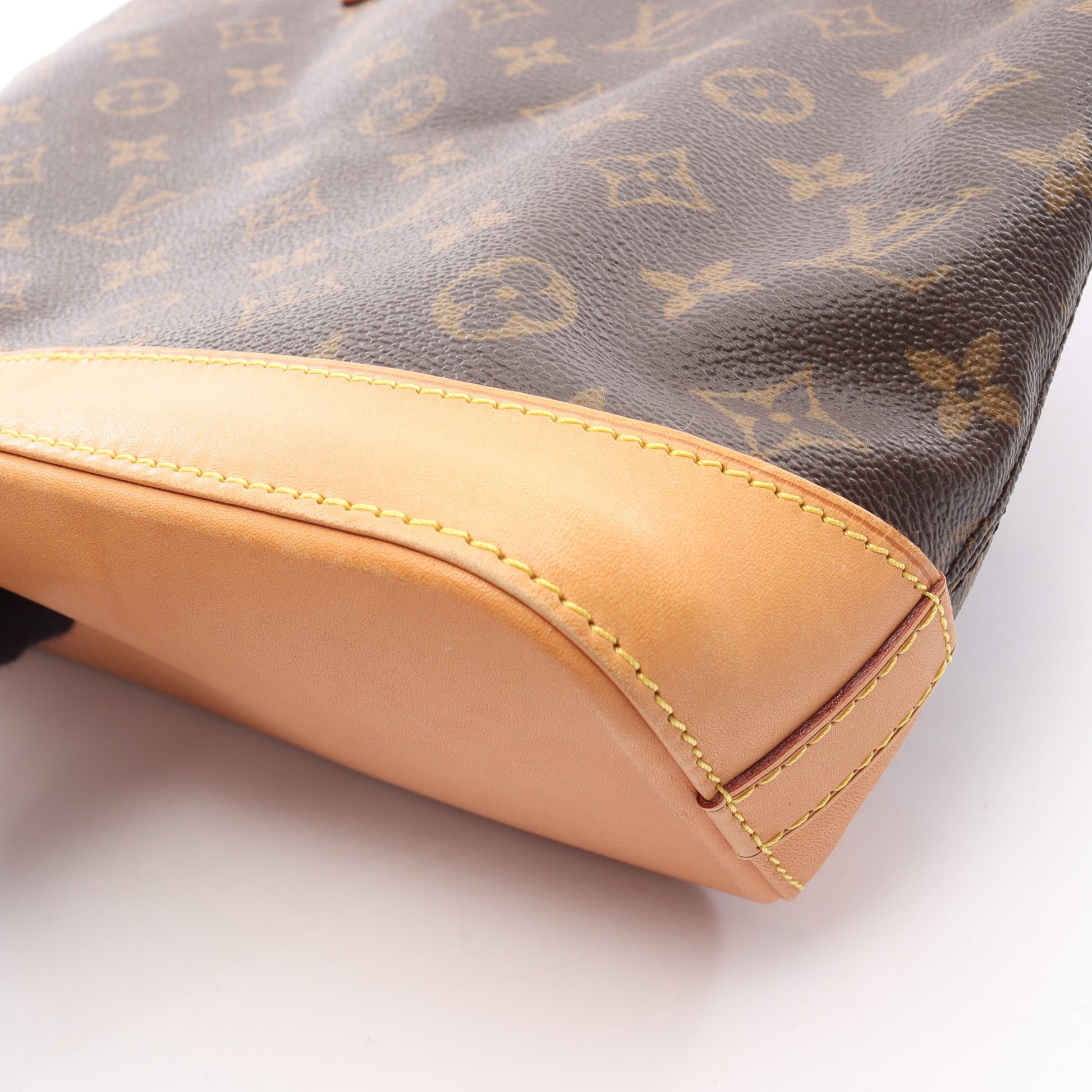 ロックイット モノグラム ハンドバッグ PVC レザー ブラウン ルイヴィトン バッグ LOUIS VUITTON