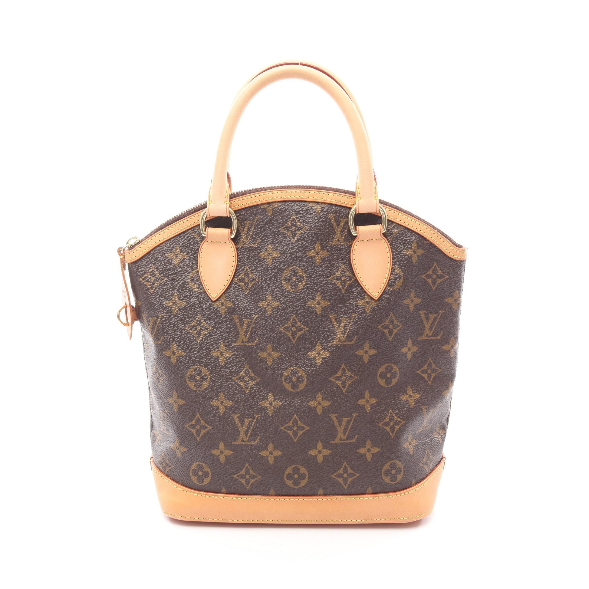 ロックイット モノグラム ハンドバッグ PVC レザー ブラウン ルイヴィトン バッグ LOUIS VUITTON