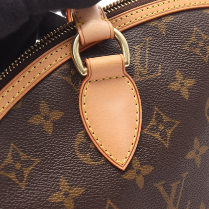 ロックイット モノグラム ハンドバッグ PVC レザー ブラウン ルイヴィトン バッグ LOUIS VUITTON