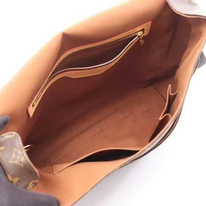ヴァルミーGM モノグラム ショルダーバッグ PVC レザー ブラウン ルイヴィトン バッグ LOUIS VUITTON