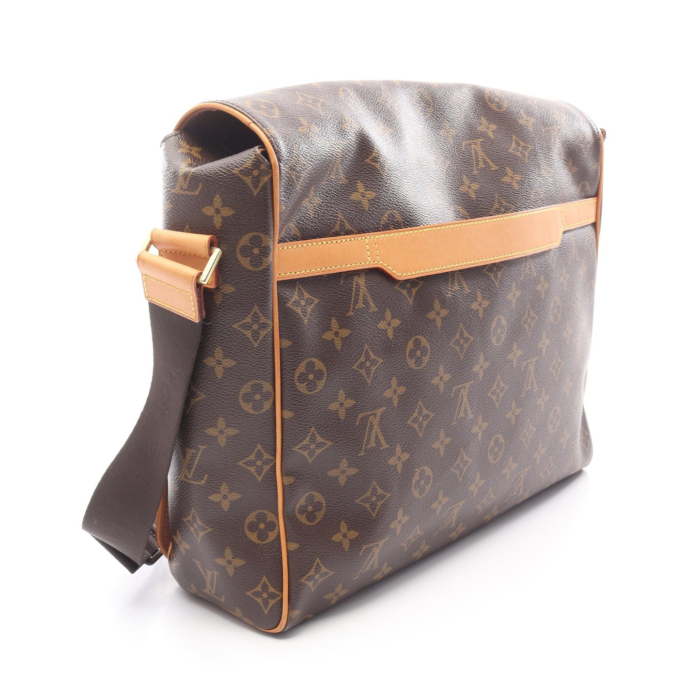 ヴァルミーGM モノグラム ショルダーバッグ PVC レザー ブラウン ルイヴィトン バッグ LOUIS VUITTON