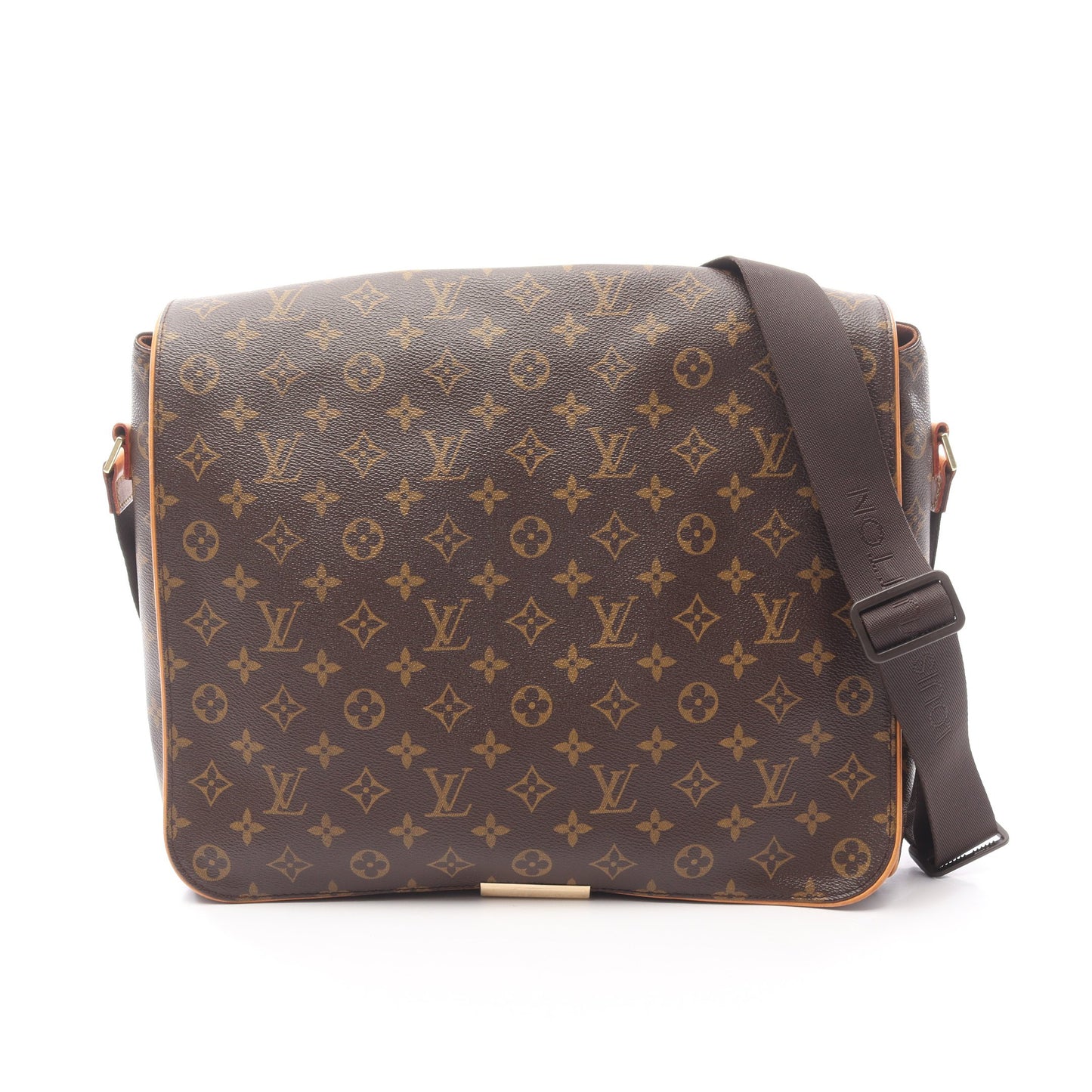 ヴァルミーGM モノグラム ショルダーバッグ PVC レザー ブラウン ルイヴィトン バッグ LOUIS VUITTON
