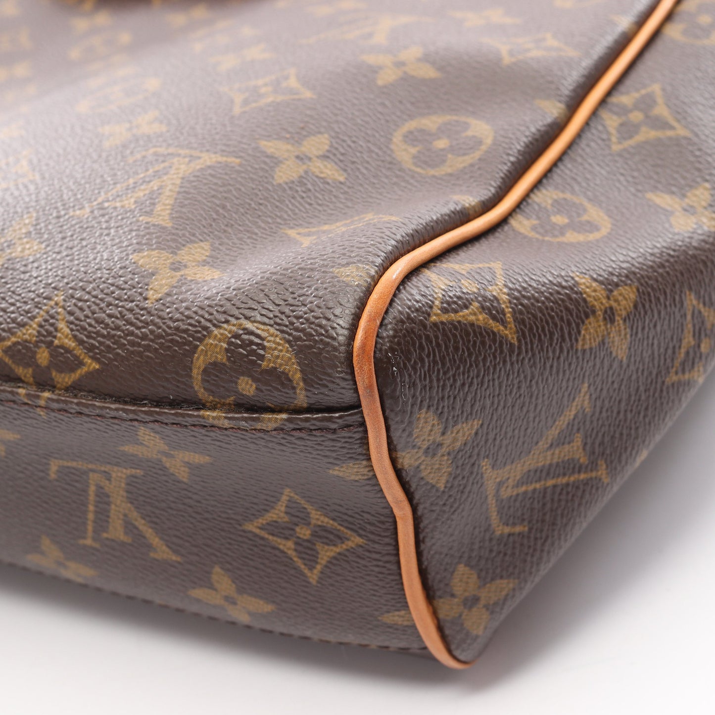 ヴァルミーGM モノグラム ショルダーバッグ PVC レザー ブラウン ルイヴィトン バッグ LOUIS VUITTON