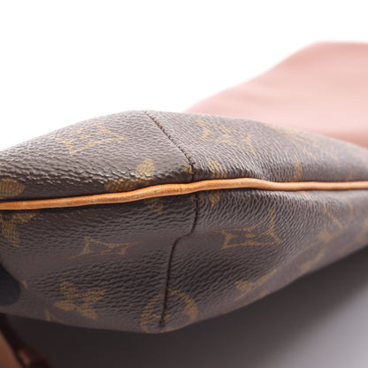 ミュゼット モノグラム ショルダーバッグ PVC レザー ブラウン ルイヴィトン バッグ LOUIS VUITTON