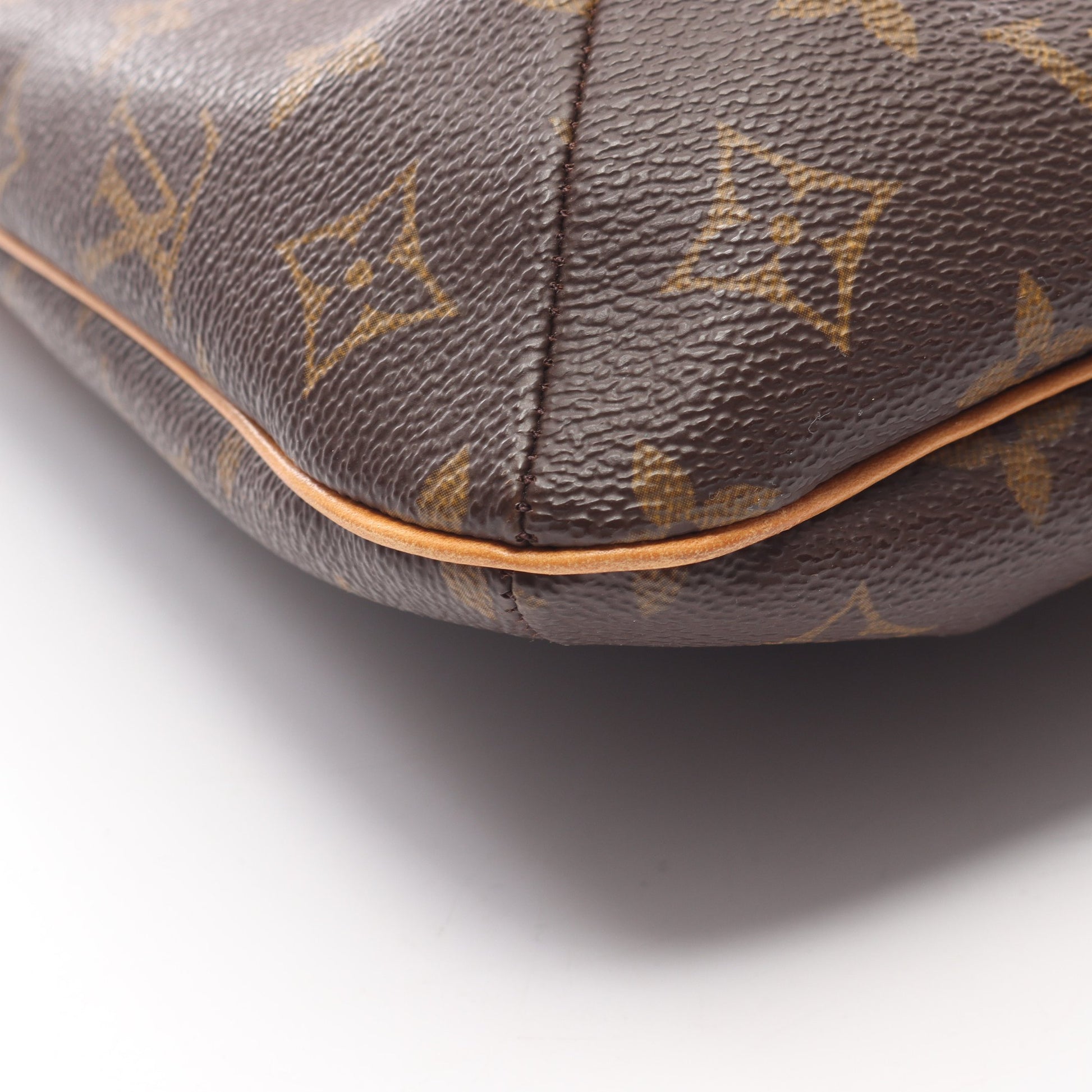 ミュゼット モノグラム ショルダーバッグ PVC レザー ブラウン ルイヴィトン バッグ LOUIS VUITTON
