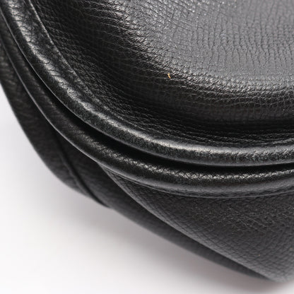 エヴリン 3 トロワ GM ショルダーバッグ ヴォーエプソン ブラック シルバー金具 T刻印 エルメス バッグ HERMES