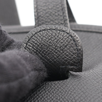 エヴリン 3 トロワ GM ショルダーバッグ ヴォーエプソン ブラック シルバー金具 T刻印 エルメス バッグ HERMES