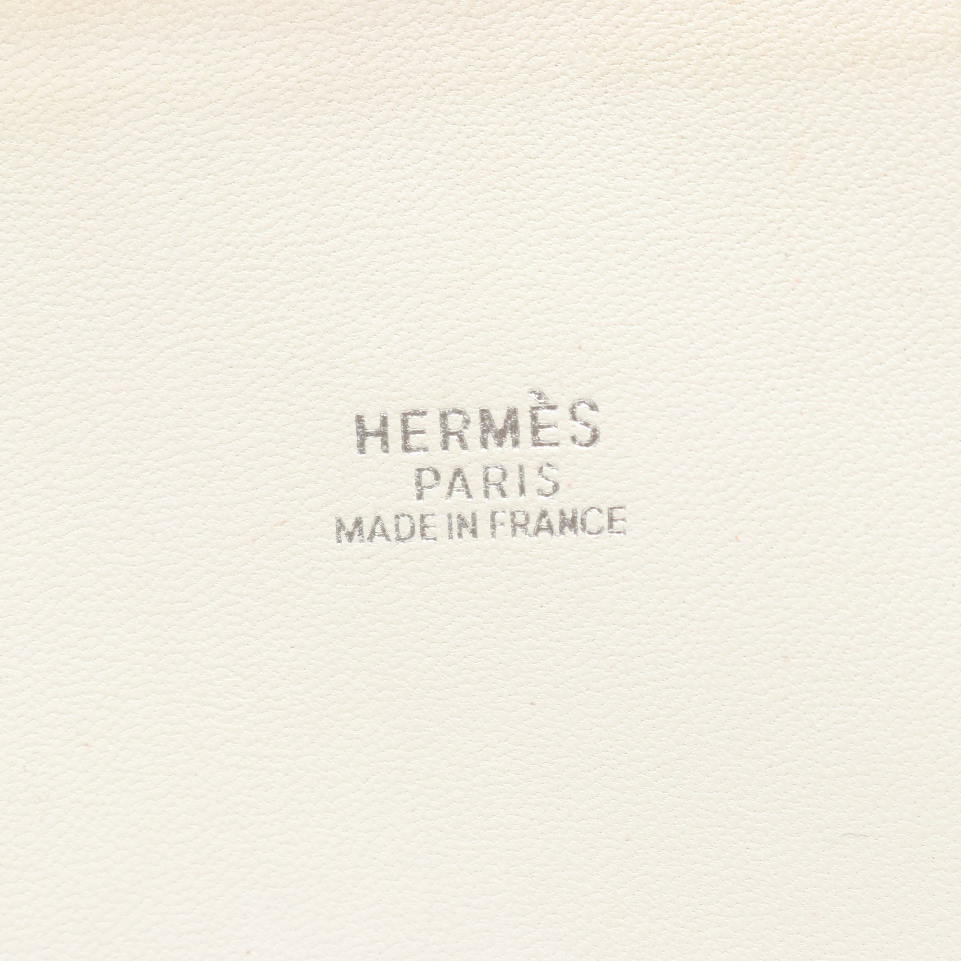 ボリード35 ハンドバッグ トリヨンクレマンス ホワイト シルバー金具 2WAY □E刻印 エルメス バッグ HERMES