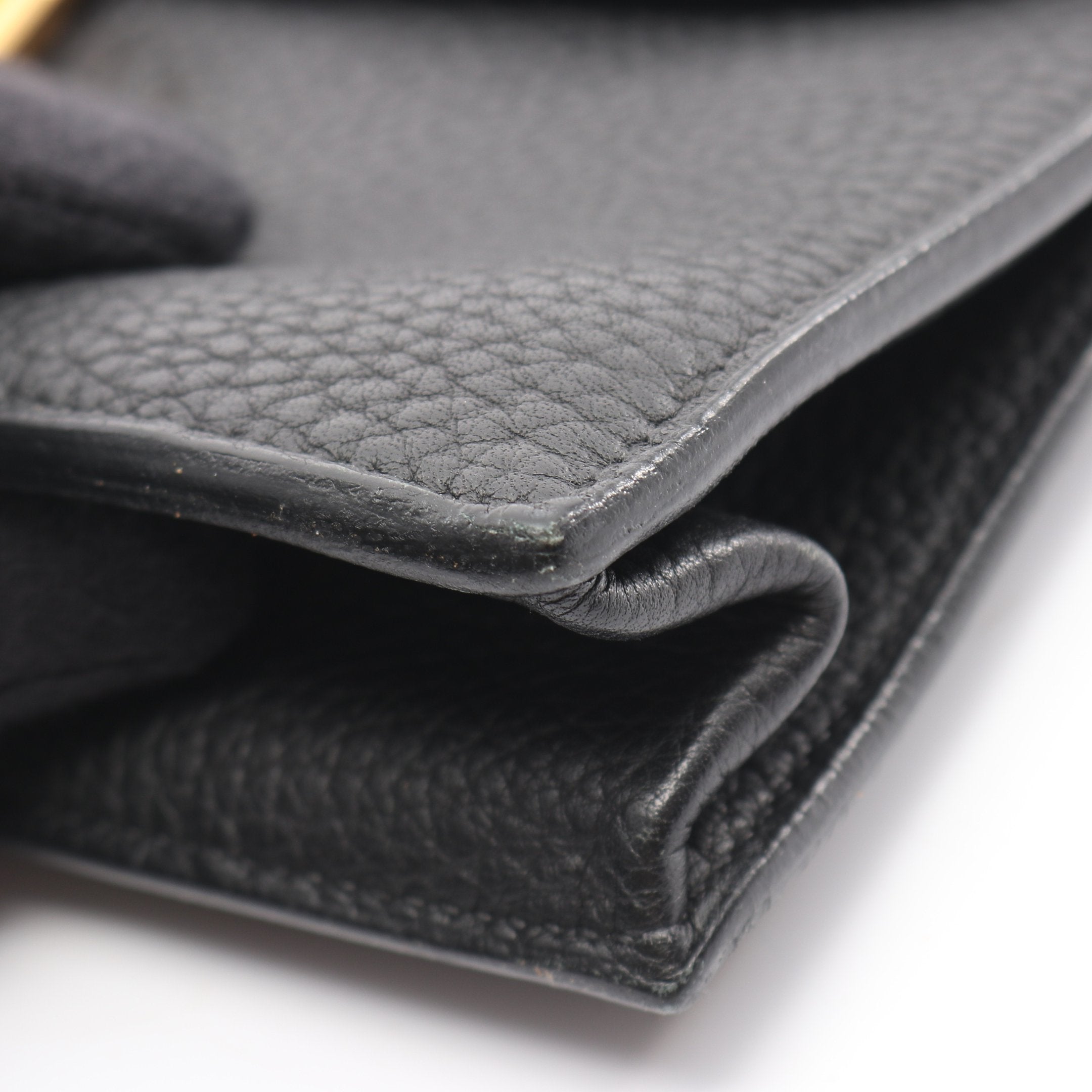 サックアデペッシュ27 ビジネスバッグ ブリーフケース トゴ ブラック