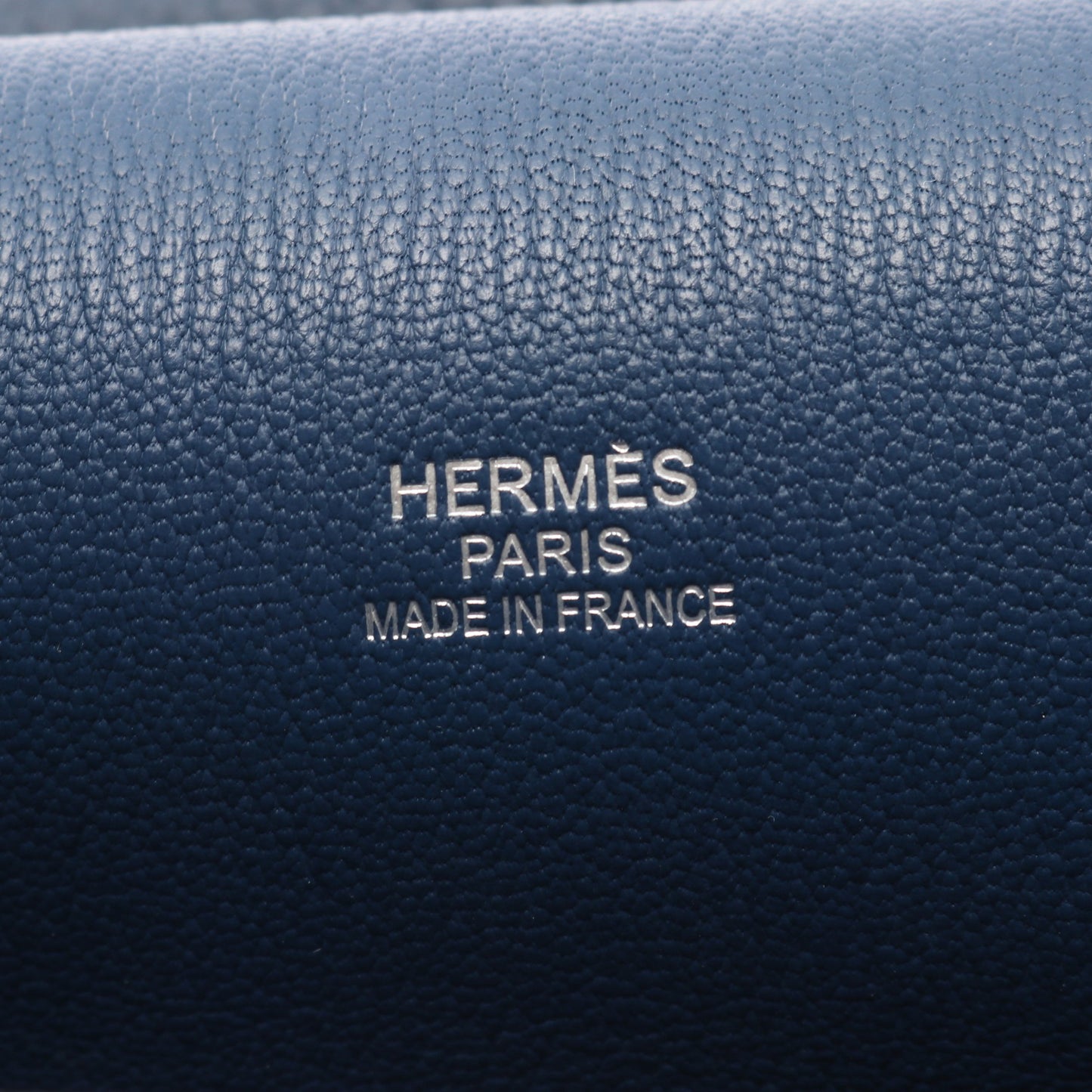 ジプシエール34 ブルードマルト ショルダーバッグ トリヨンクレマンス ネイビー シルバー金具 □N刻印 エルメス バッグ HERMES