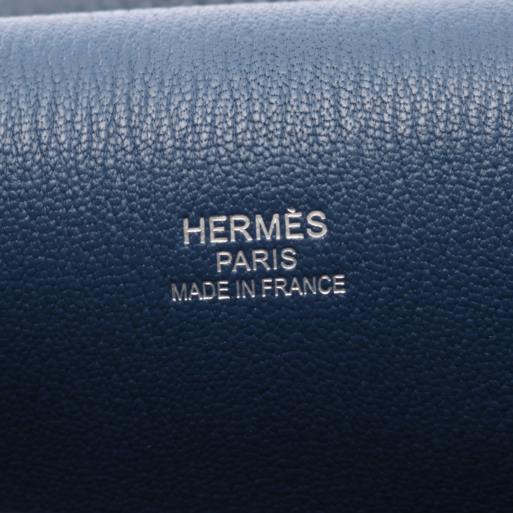 ジプシエール34 ブルードマルト ショルダーバッグ トリヨンクレマンス ネイビー シルバー金具 □N刻印 エルメス バッグ HERMES