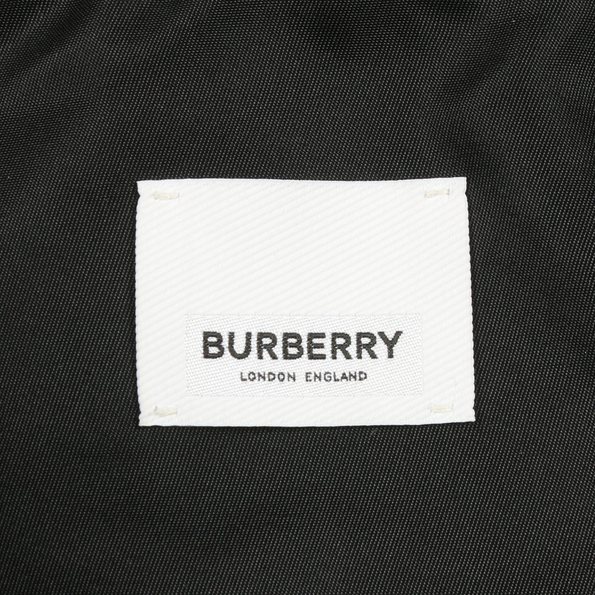 shark patch twill parka シャークパッチ ジャケット ナイロン ブラック フード付き バーバリー アウター BURBERRY