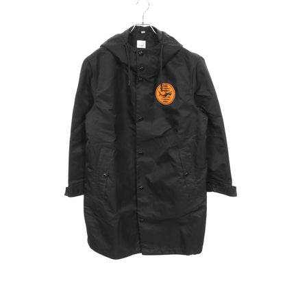 shark patch twill parka シャークパッチ ジャケット ナイロン ブラック フード付き バーバリー アウター BURBERRY