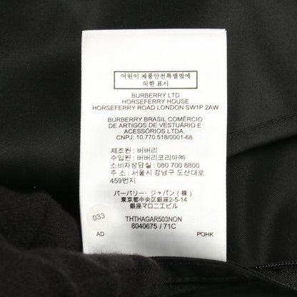 shark patch twill parka シャークパッチ ジャケット ナイロン ブラック フード付き バーバリー アウター BURBERRY