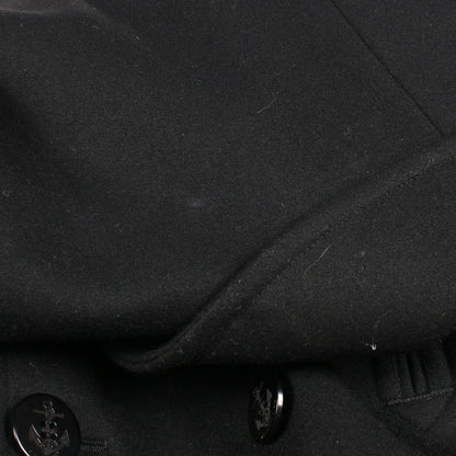 ピーコート ウール ブラック イカリボタン サンローランパリ アウター SAINT LAURENT PARIS