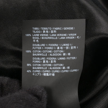 ピーコート ウール ブラック イカリボタン サンローランパリ アウター SAINT LAURENT PARIS