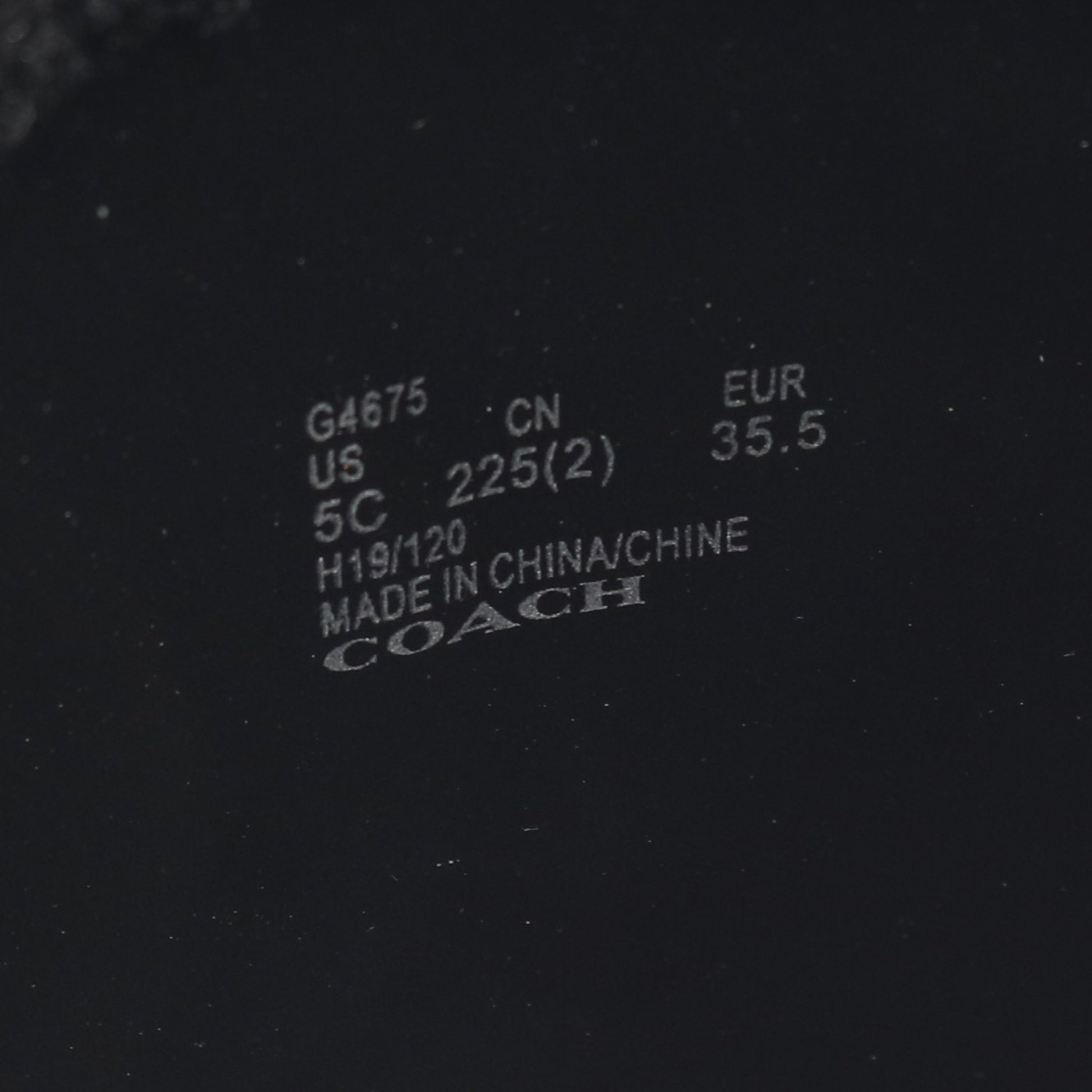 ムートンブーツ ムートン ブラック コーチ シューズ COACH