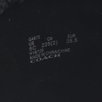 ムートンブーツ ムートン ブラック コーチ シューズ COACH