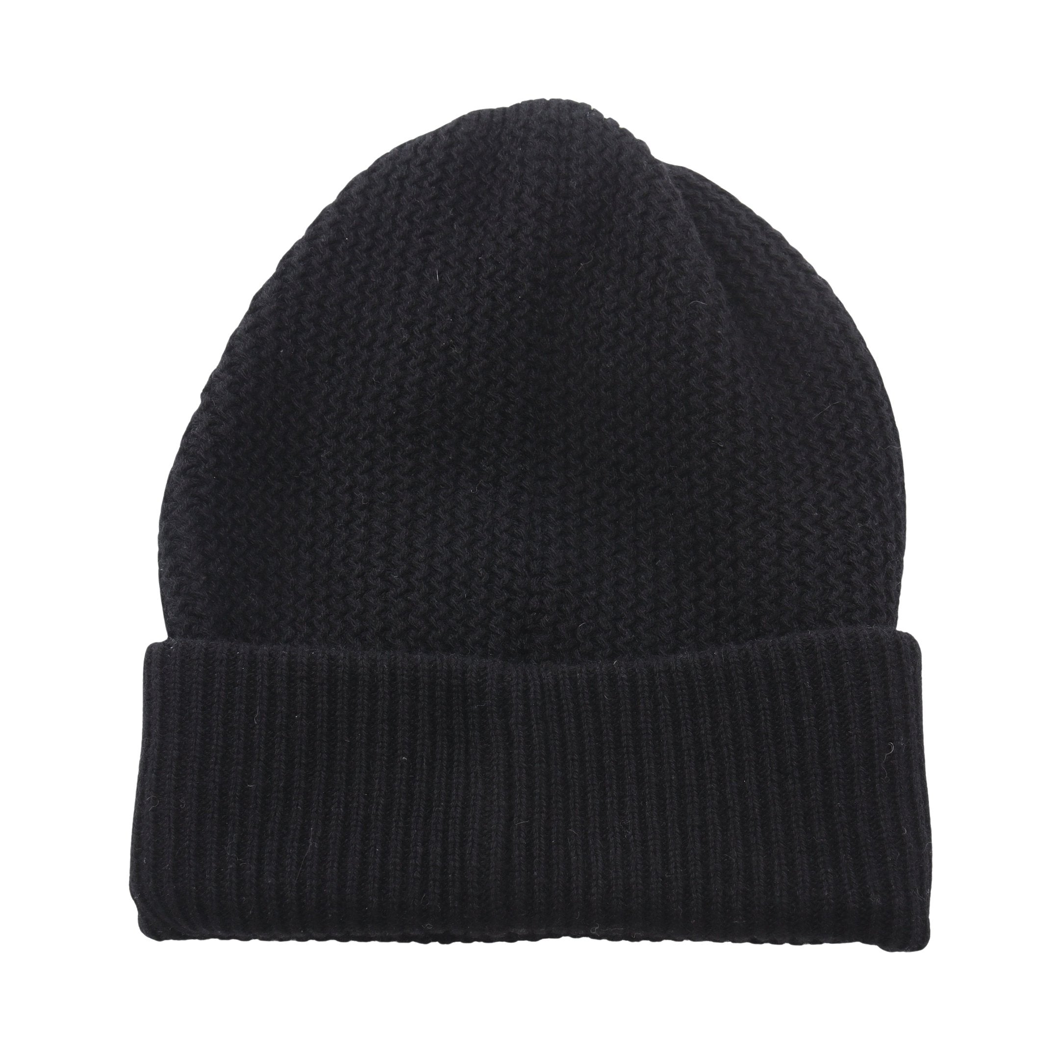 ビーニー ロゴ カシミヤ ブラック ゴールド スパンコール 22A シャネル