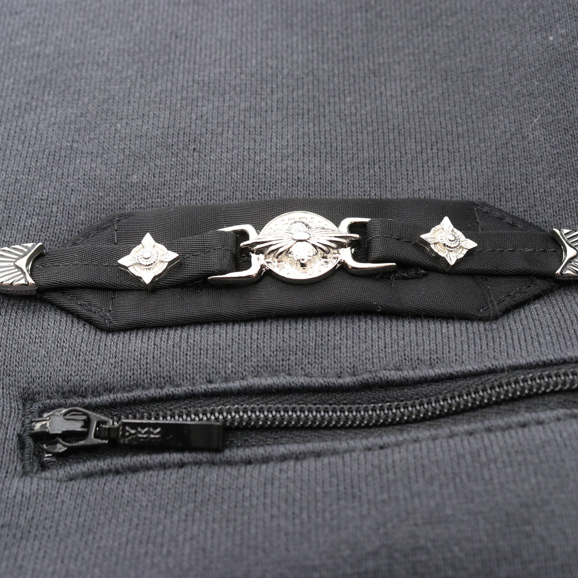 POLO COLLAR SWEATSHIRT スウェットシャツ コットン グレー ブラック 襟付き トーガビリリース トップス TOGA VIRILIS