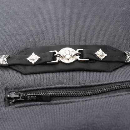POLO COLLAR SWEATSHIRT スウェットシャツ コットン グレー ブラック 襟付き トーガビリリース トップス TOGA VIRILIS