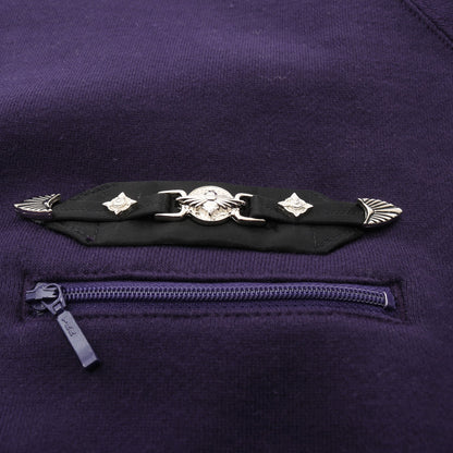 POLO COLLAR SWEATSHIRT スウェットシャツ コットン パープル 襟付き トーガビリリース トップス TOGA VIRILIS