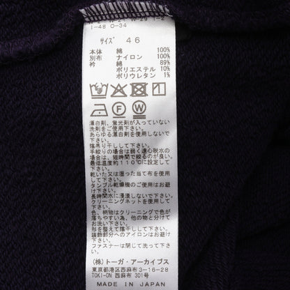 POLO COLLAR SWEATSHIRT スウェットシャツ コットン パープル 襟付き トーガビリリース トップス TOGA VIRILIS