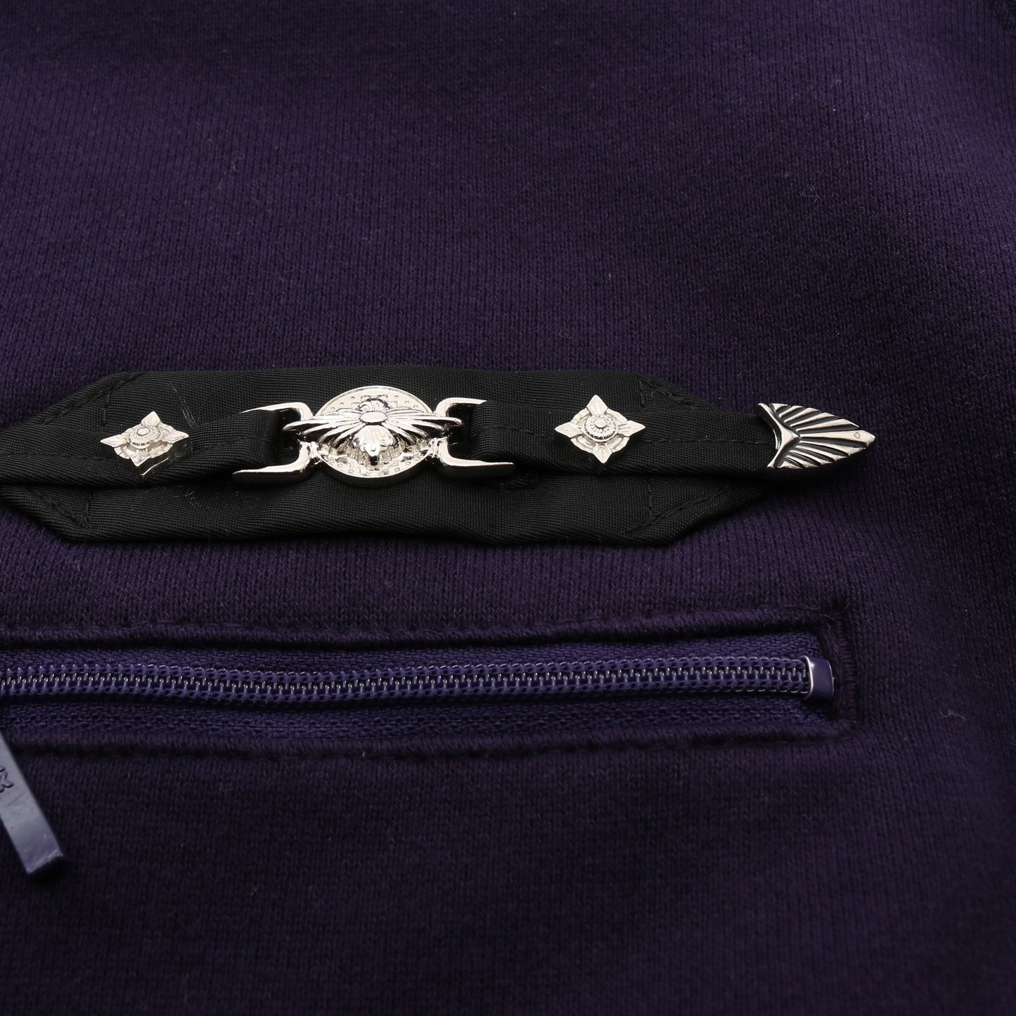 POLO COLLAR SWEATSHIRT スウェットシャツ コットン パープル 襟付き トーガビリリース トップス TOGA VIRILIS