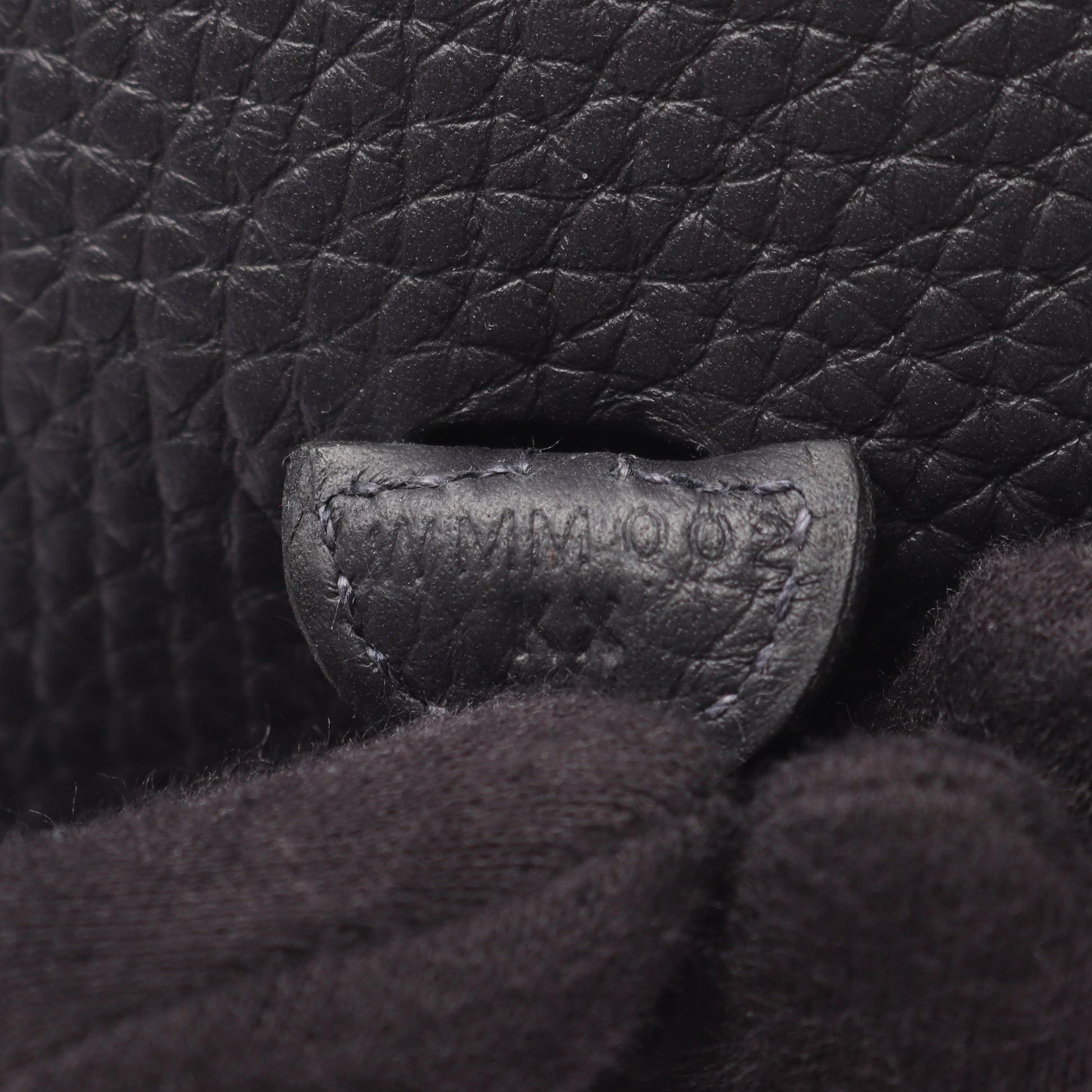 エヴリンTPM アマゾン キャバン ショルダーバッグ トリヨンクレマンス ブラック シルバー金具 W刻印 エルメス バッグ HERMES