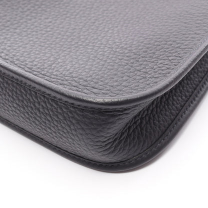エヴリンTPM アマゾン キャバン ショルダーバッグ トリヨンクレマンス ブラック シルバー金具 W刻印 エルメス バッグ HERMES