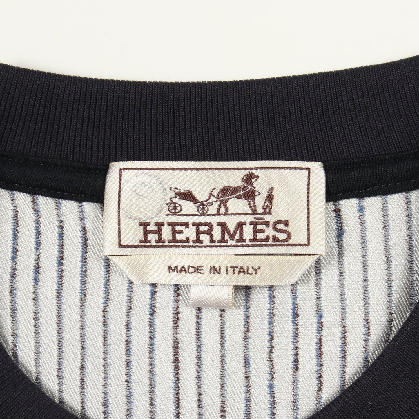 Quincaillerie Equestre 3D スウェットシャツ シルク ネイビー マルチカラー エルメス トップス HERMES