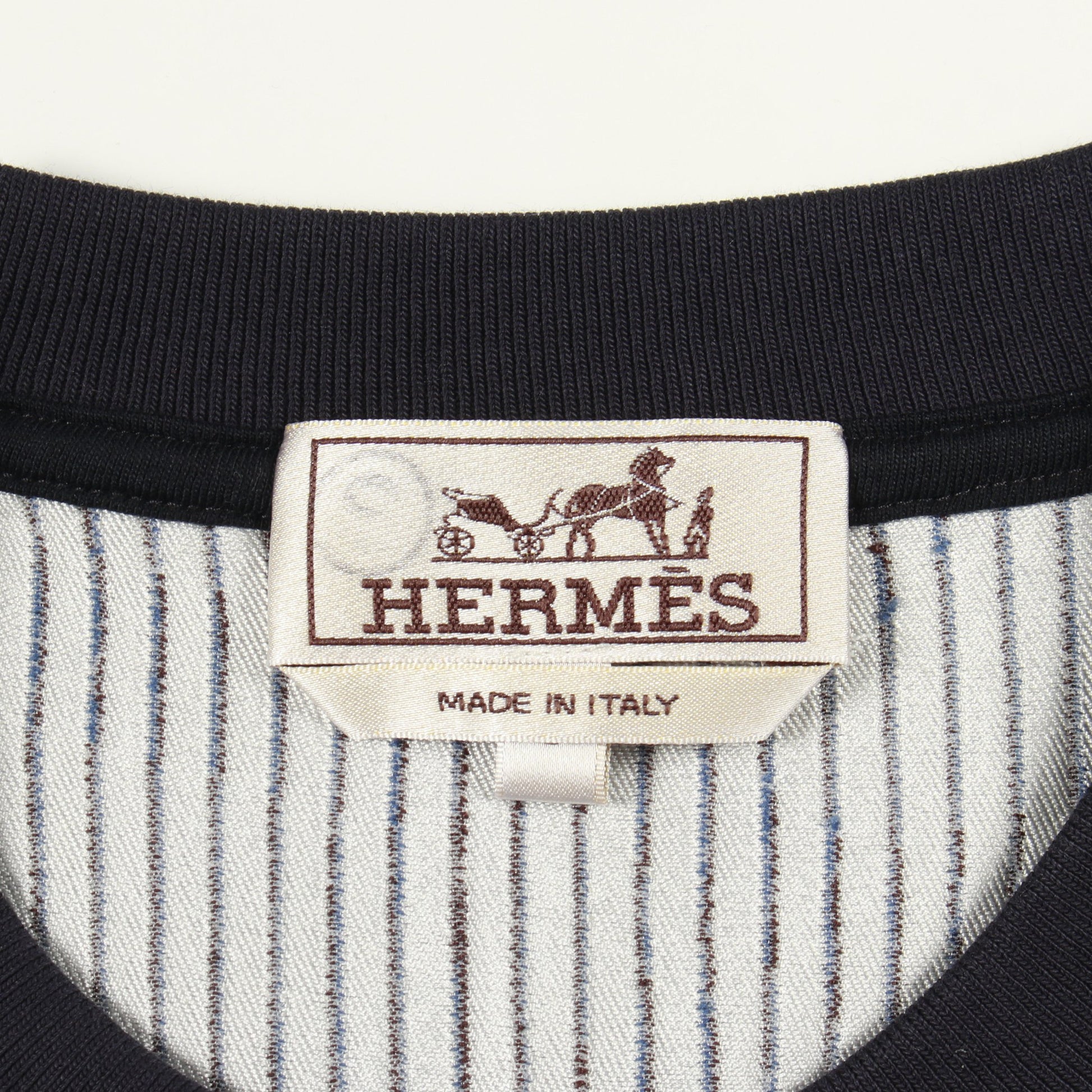 Quincaillerie Equestre 3D スウェットシャツ シルク ネイビー マルチカラー エルメス トップス HERMES