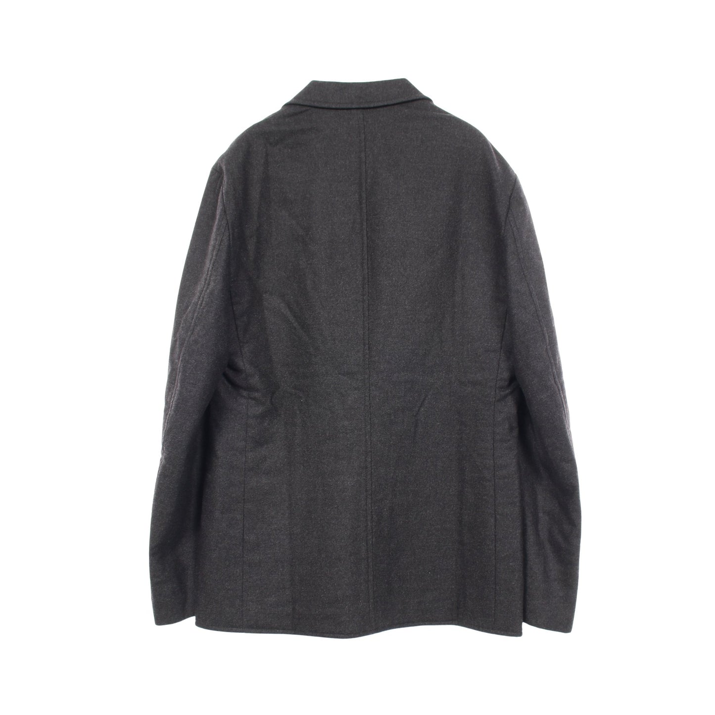 ジャケット カシミヤ ダークグレー エルメス アウター HERMES