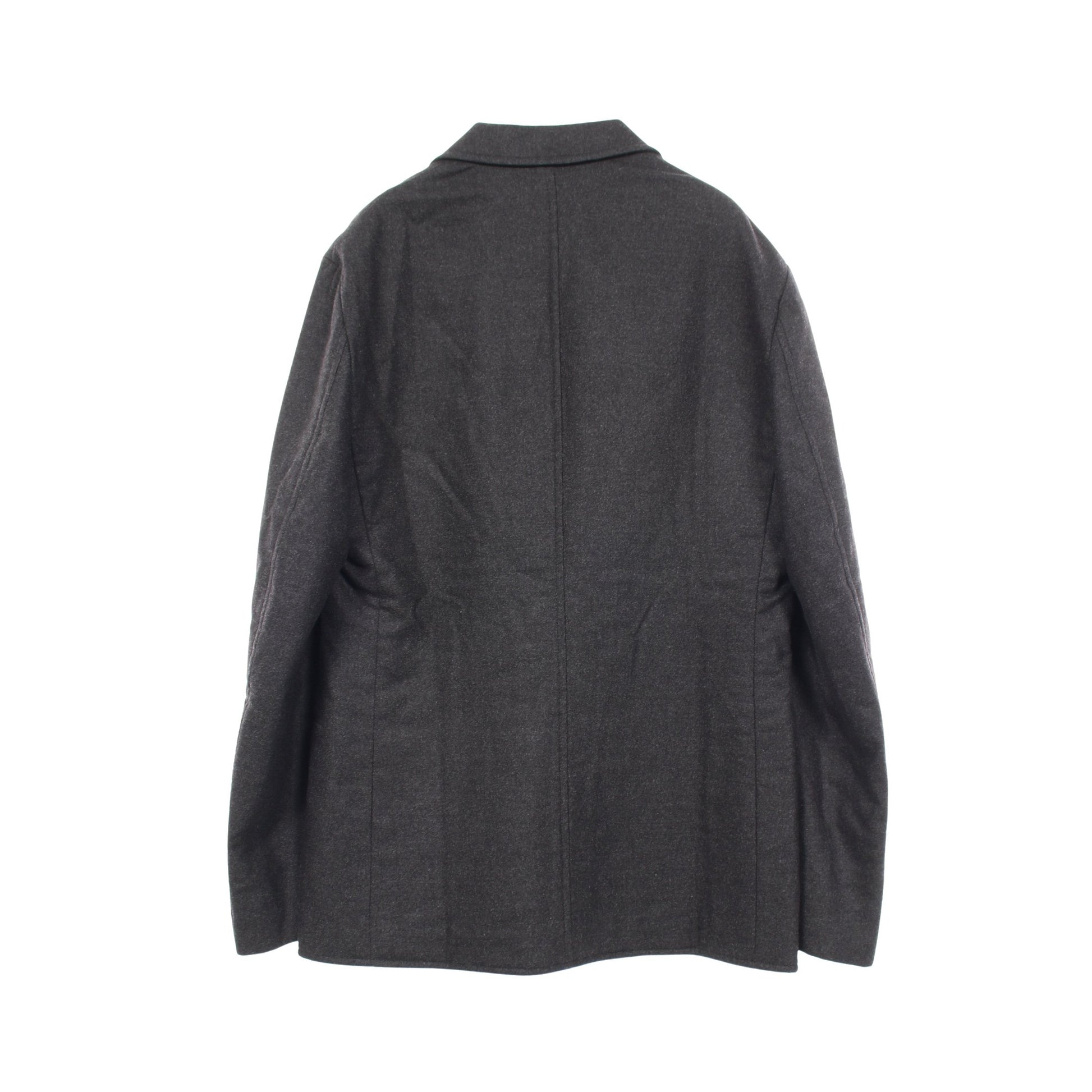 ジャケット カシミヤ ダークグレー エルメス アウター HERMES