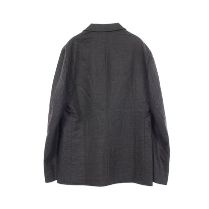 ジャケット カシミヤ ダークグレー エルメス アウター HERMES